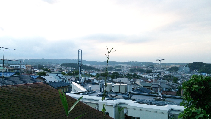 六浦の高台からの景色